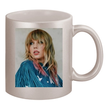 Taylor Swift 11oz Metallic Silver Mug