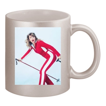 Taylor Swift 11oz Metallic Silver Mug