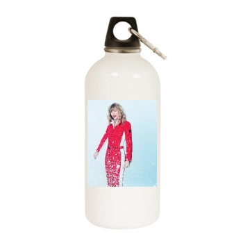 Taylor Swift White Water Bottle With Carabiner