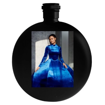 Thandie Newton Round Flask