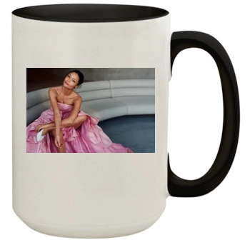 Thandie Newton 15oz Colored Inner & Handle Mug