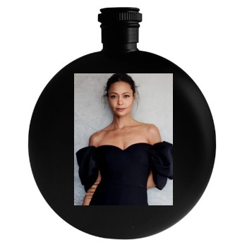 Thandie Newton Round Flask