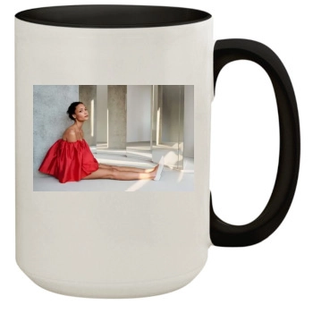 Thandie Newton 15oz Colored Inner & Handle Mug