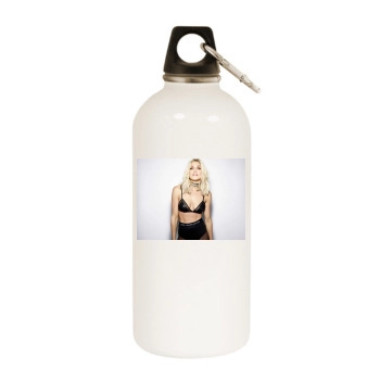 The Pussycat Dolls White Water Bottle With Carabiner