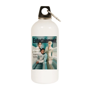 Elizabeth Debicki White Water Bottle With Carabiner