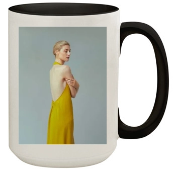 Elizabeth Debicki 15oz Colored Inner & Handle Mug