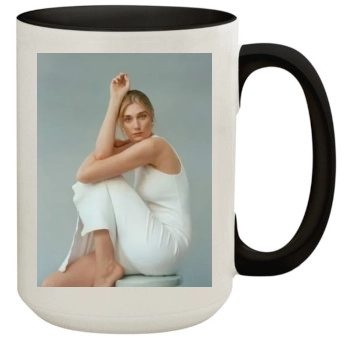 Elizabeth Debicki 15oz Colored Inner & Handle Mug