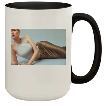 Elizabeth Debicki 15oz Colored Inner & Handle Mug