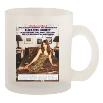 Elizabeth Hurley 10oz Frosted Mug