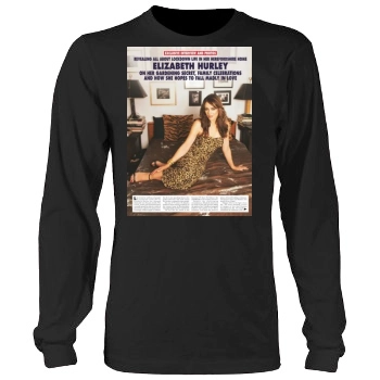 Elizabeth Hurley Men's Heavy Long Sleeve TShirt