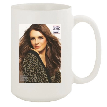 Elizabeth Hurley 15oz White Mug