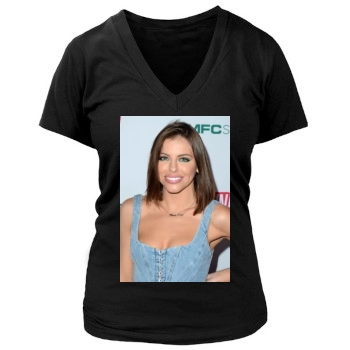 Adriana Chechik Women's Deep V-Neck TShirt