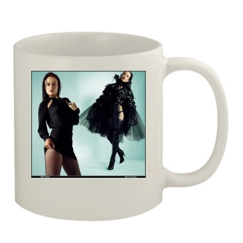 Olivia Wilde 11oz White Mug