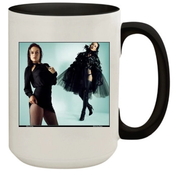 Olivia Wilde 15oz Colored Inner & Handle Mug