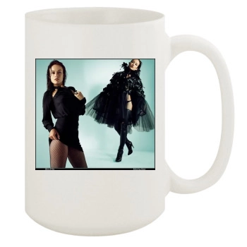 Olivia Wilde 15oz White Mug