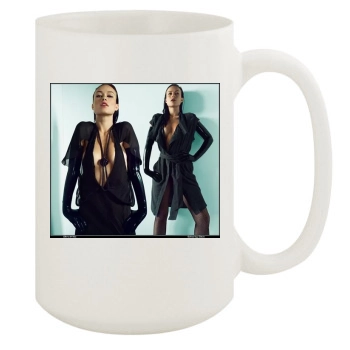 Olivia Wilde 15oz White Mug