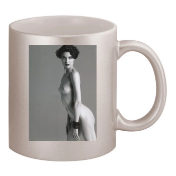 Shalom Harlow 11oz Metallic Silver Mug