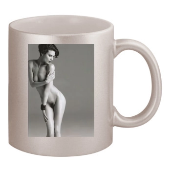 Shalom Harlow 11oz Metallic Silver Mug