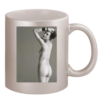 Shalom Harlow 11oz Metallic Silver Mug