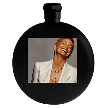 Sharon Stone Round Flask