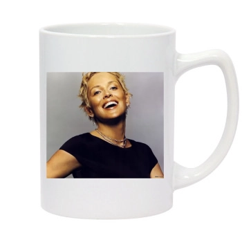 Sharon Stone 14oz White Statesman Mug