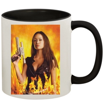 Summer Glau 11oz Colored Inner & Handle Mug