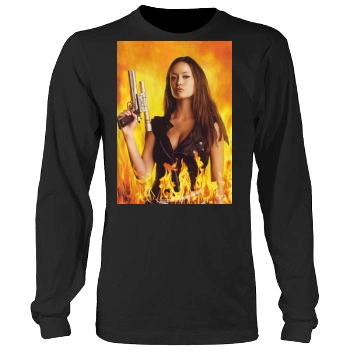 Summer Glau Men's Heavy Long Sleeve TShirt