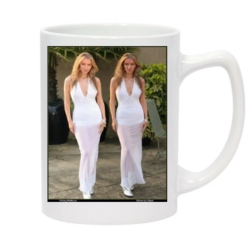 Tiffany Mulheron 14oz White Statesman Mug