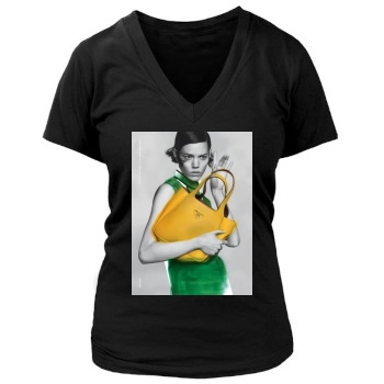 Freja Beha Erichsen Women's Deep V-Neck TShirt