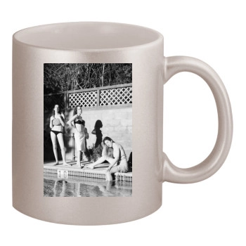 Haim 11oz Metallic Silver Mug