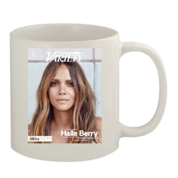 Halle Berry 11oz White Mug