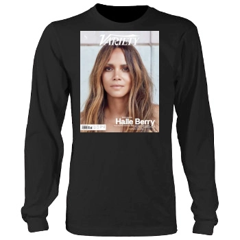 Halle Berry Men's Heavy Long Sleeve TShirt