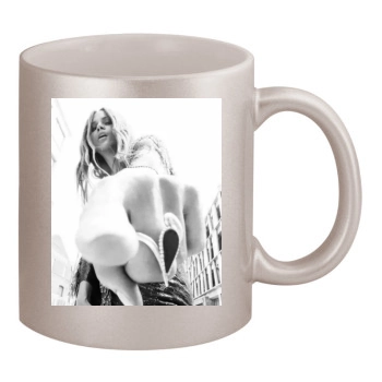 Halle Berry 11oz Metallic Silver Mug