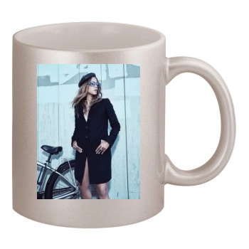 Halle Berry 11oz Metallic Silver Mug