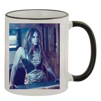 Halle Berry 11oz Colored Rim & Handle Mug