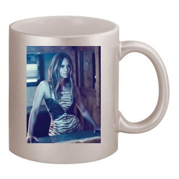 Halle Berry 11oz Metallic Silver Mug