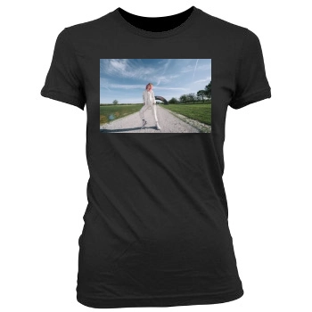 Hayley Williams Women's Junior Cut Crewneck T-Shirt