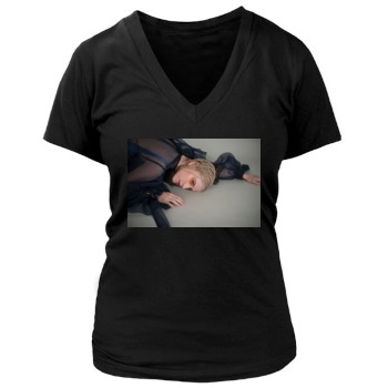 Hayley Williams Women's Deep V-Neck TShirt