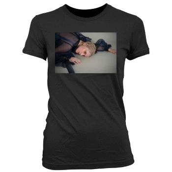 Hayley Williams Women's Junior Cut Crewneck T-Shirt