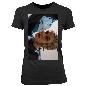 Hayley Williams Women's Junior Cut Crewneck T-Shirt