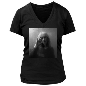 Hayley Williams Women's Deep V-Neck TShirt