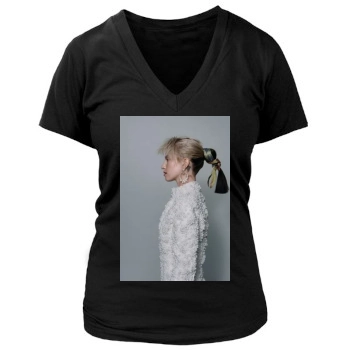 Hayley Williams Women's Deep V-Neck TShirt