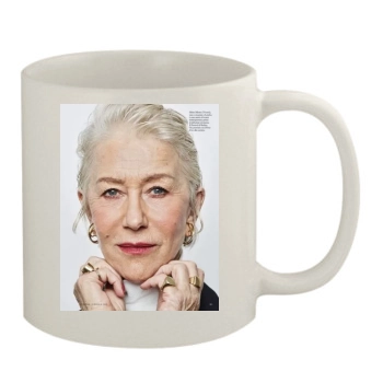 Helen Mirren 11oz White Mug