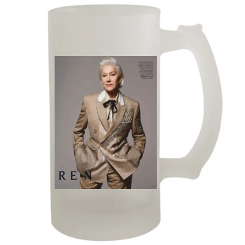 Helen Mirren 16oz Frosted Beer Stein