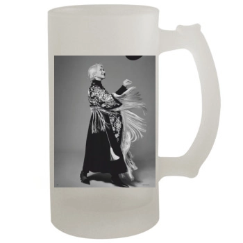 Helen Mirren 16oz Frosted Beer Stein