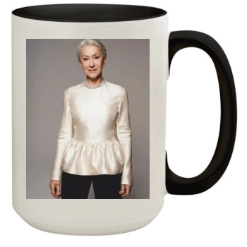 Helen Mirren 15oz Colored Inner & Handle Mug