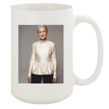 Helen Mirren 15oz White Mug