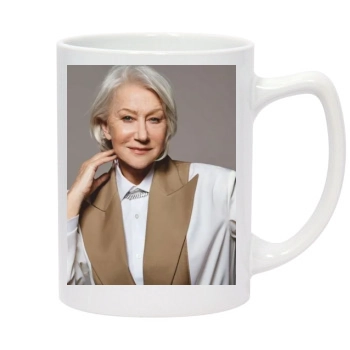 Helen Mirren 14oz White Statesman Mug