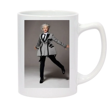 Helen Mirren 14oz White Statesman Mug