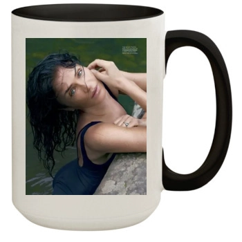 Helena Christensen 15oz Colored Inner & Handle Mug